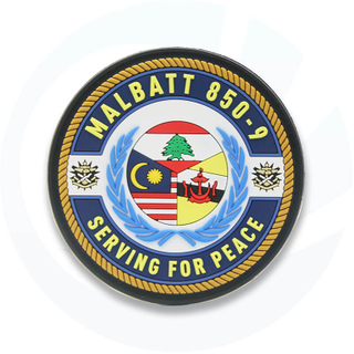 Aangepaste PVC Peace Organisation Unifrom Patches